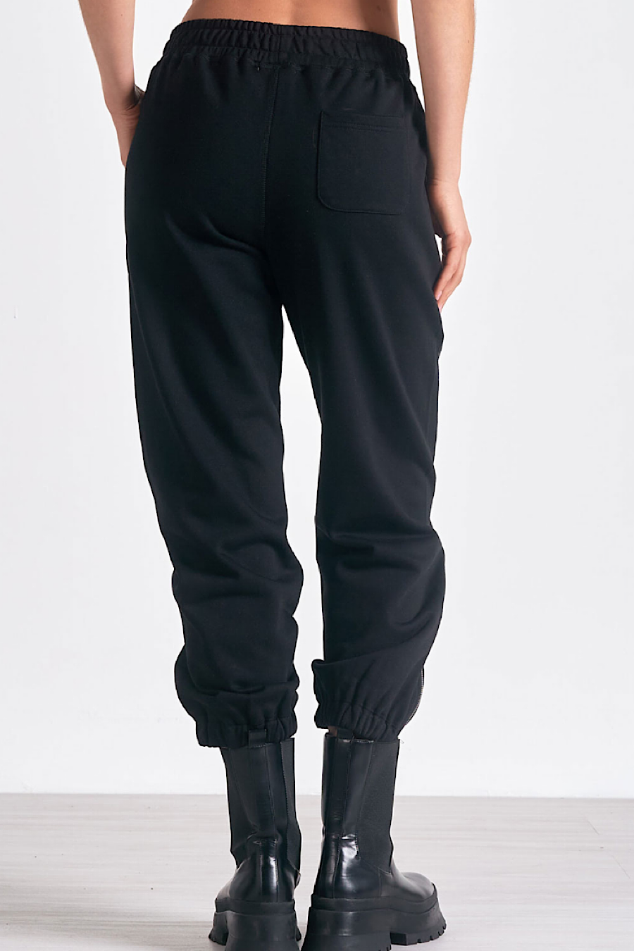 Take It Easy Zipper Jogger Sweatpants