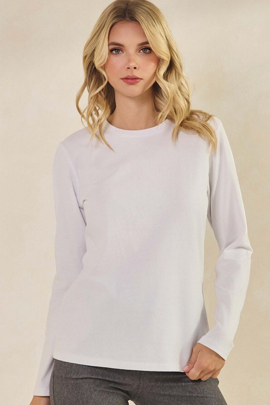 Reflection Long Sleeve T-Shirt White