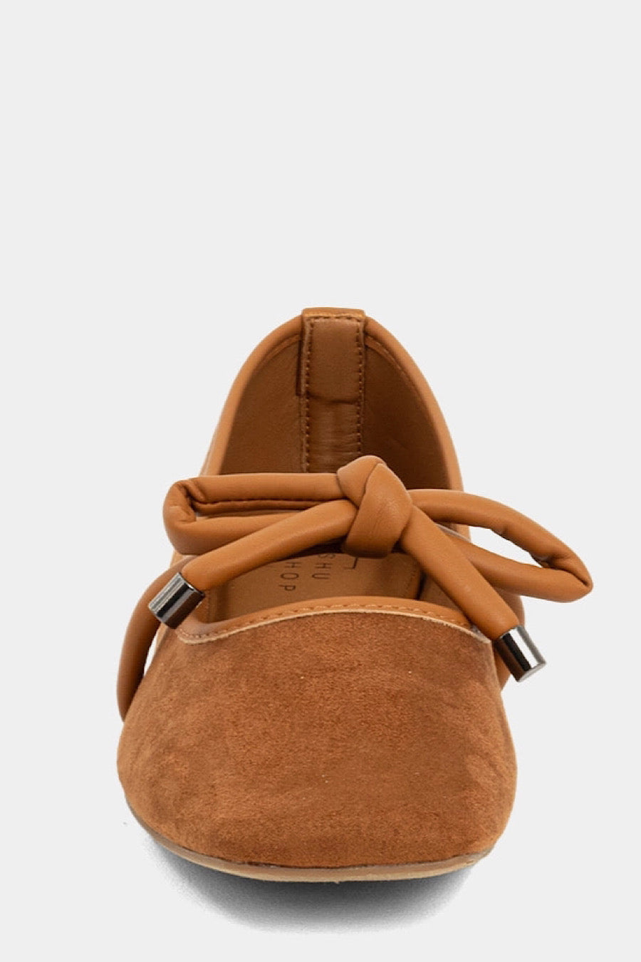Shu Shop Adriana Suede Flats Camel
