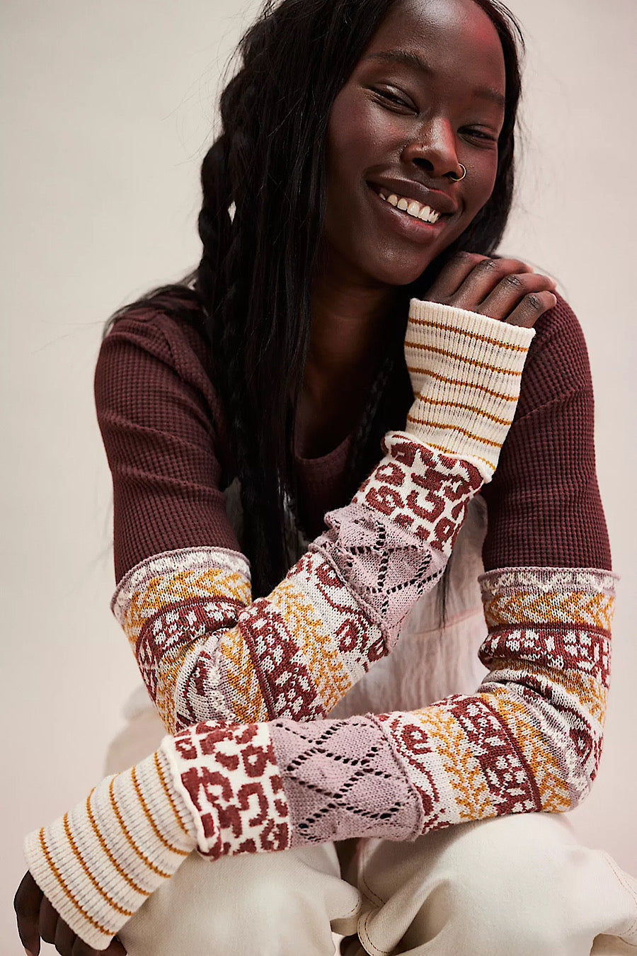 Free People All in the Cuff Thermal Top