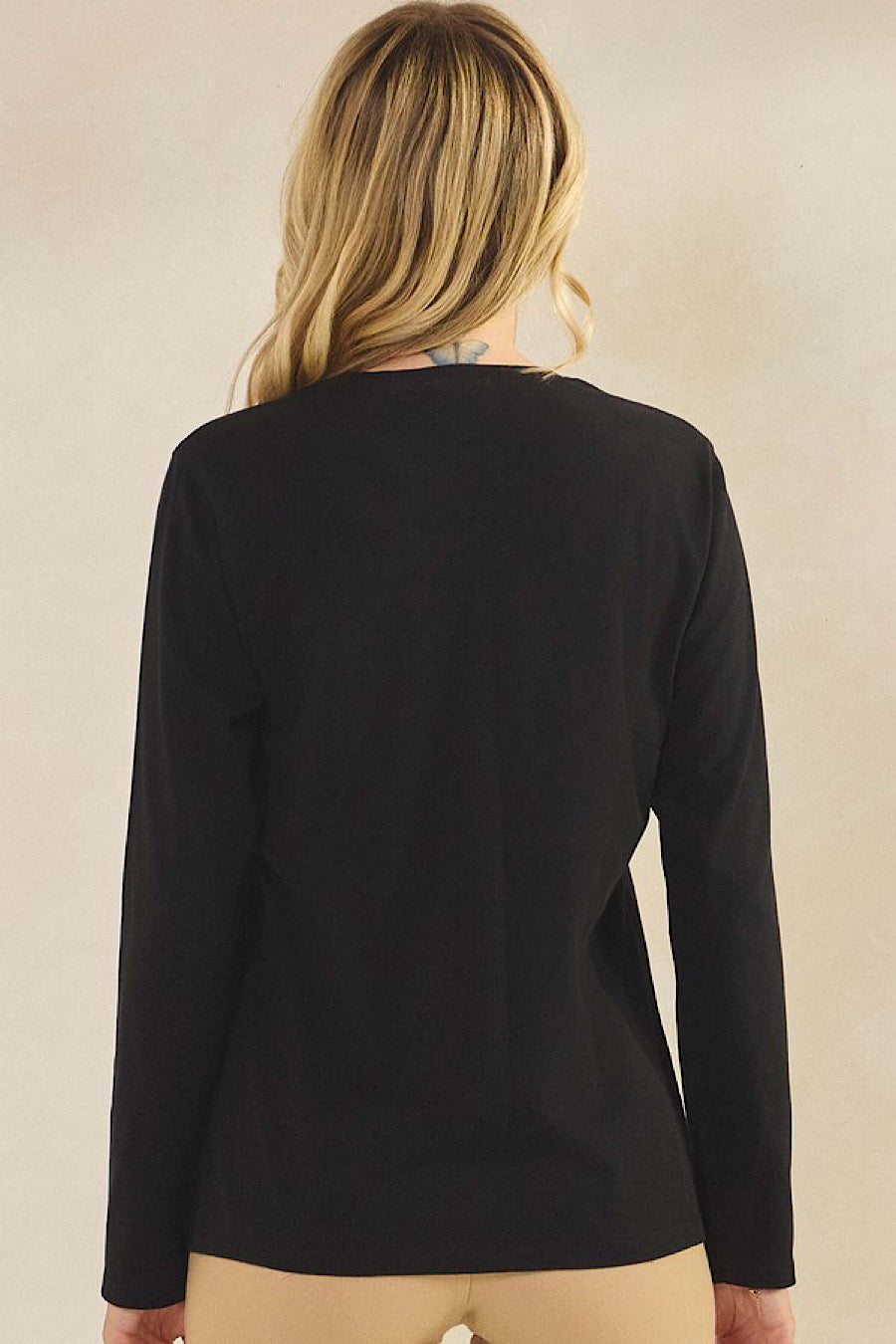 Reflection Long Sleeve T-Shirt Black