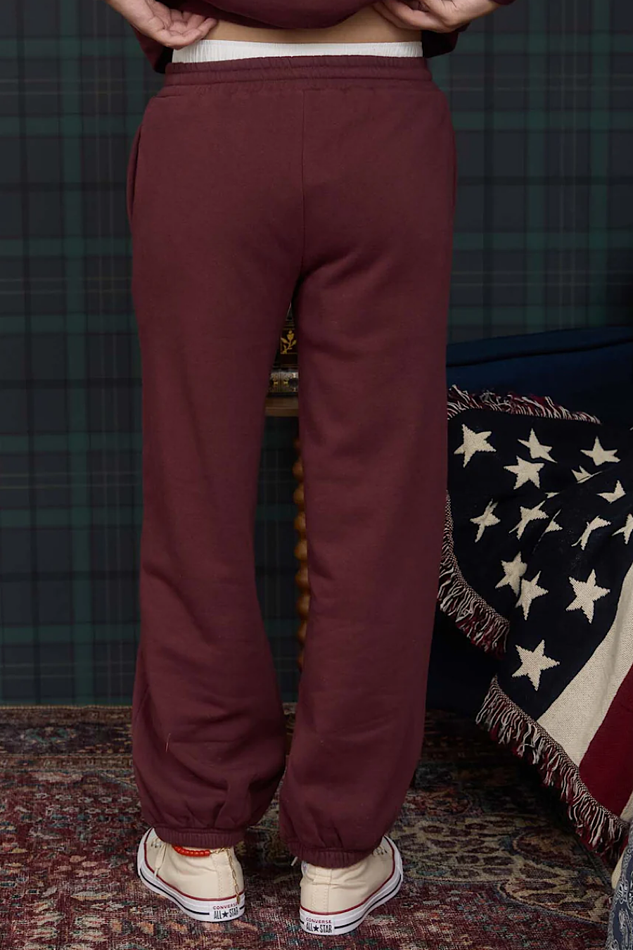 Sports Club Graphic Patch Jogger Sweatpants