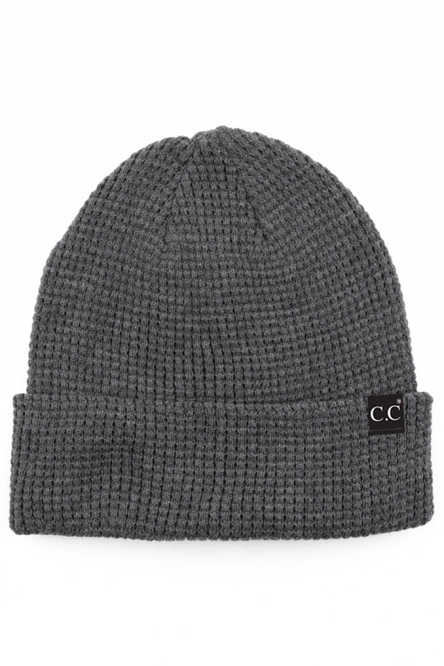 CC Slouchy Waffle Knit Beanie Hat in Several Colors!