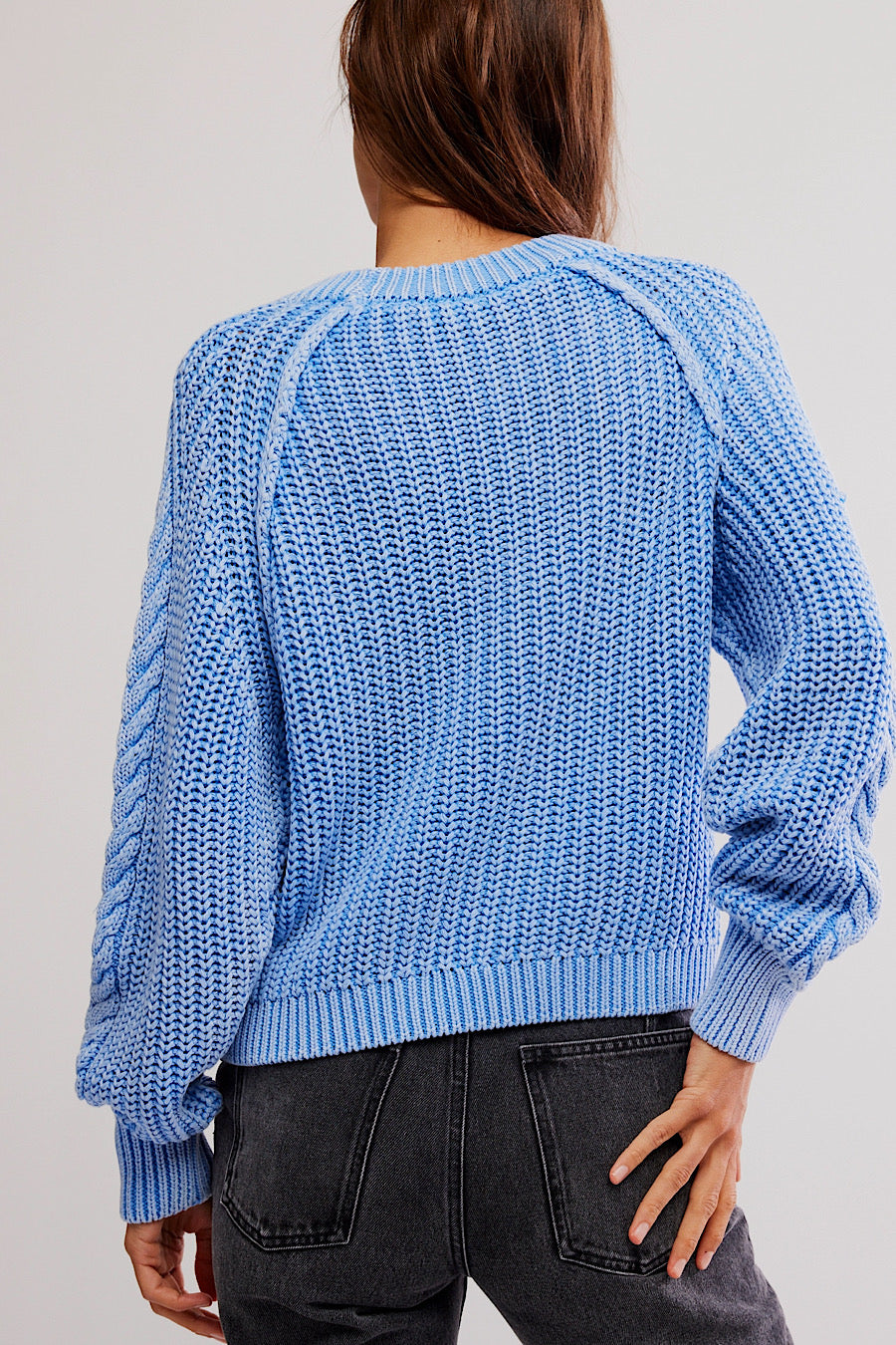 Free People Frankie Cable Sweater