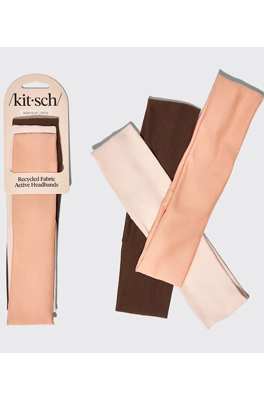 Kitsch Fabric Active Headband 3pc Set