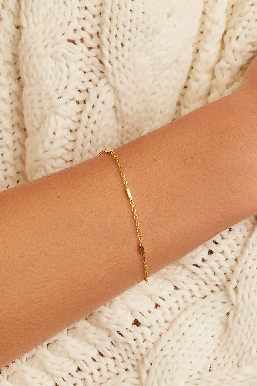 Gorjana Tatum Chain Bracelet Gold