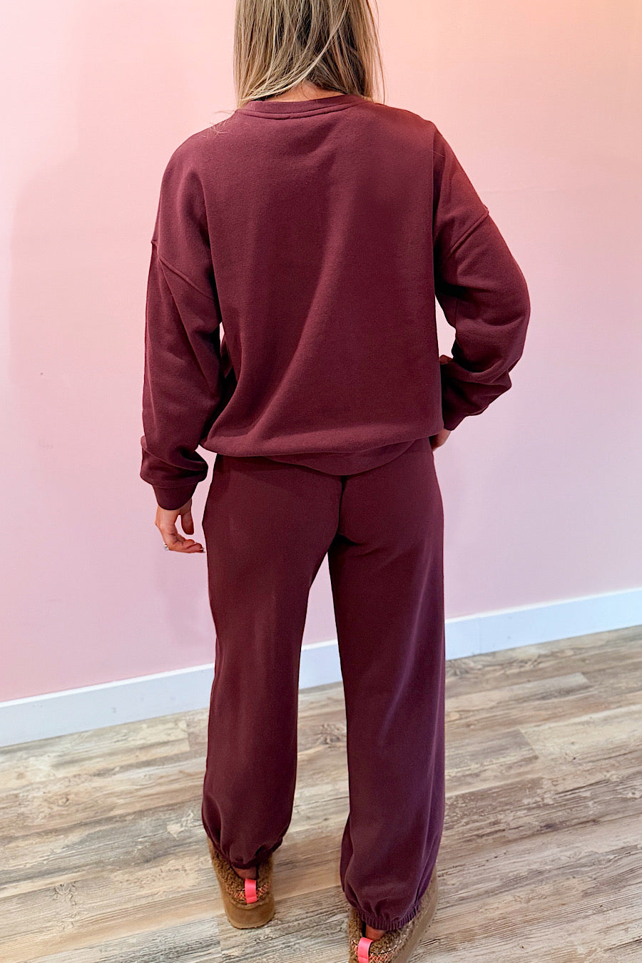 Sports Club Graphic Patch Sweatshirt