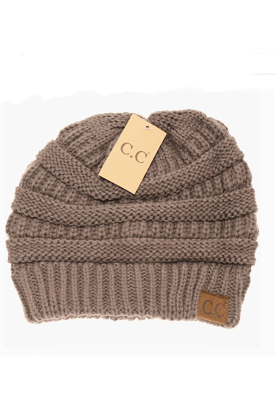 CC Classic Knit Beanie In Several Colors