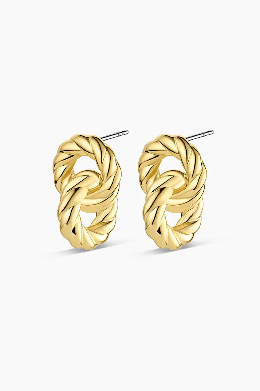 Gorjana Crew Helium Earrings Gold