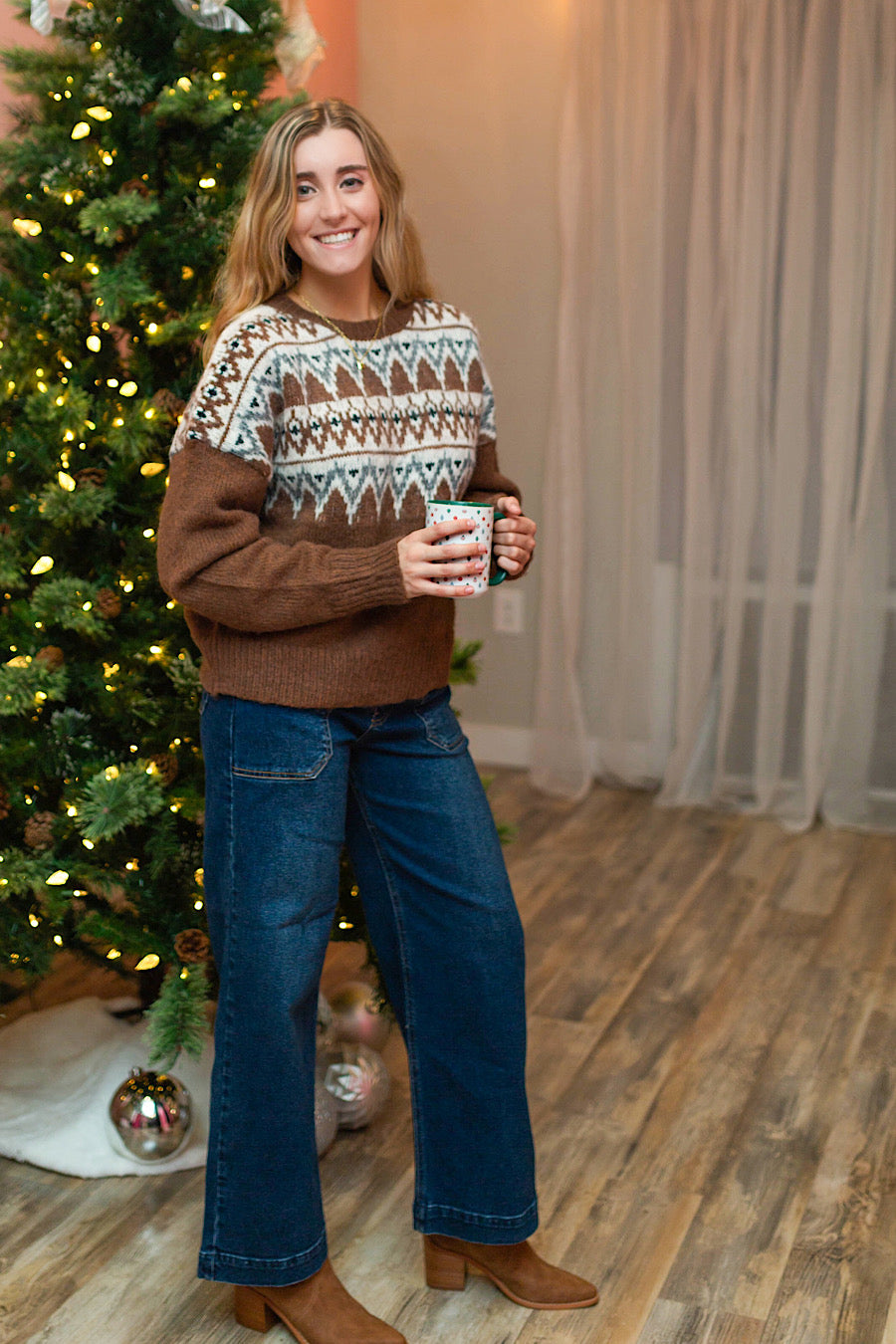 Homebound Fair Isle Sweater