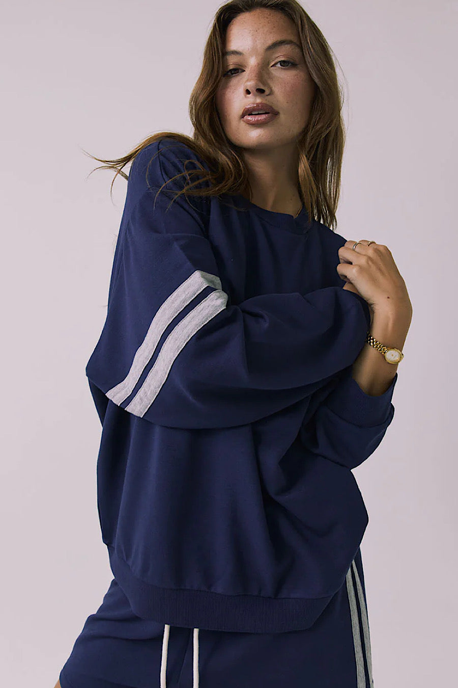 Chaser Brand Cornell Sapphire Sweatshirt