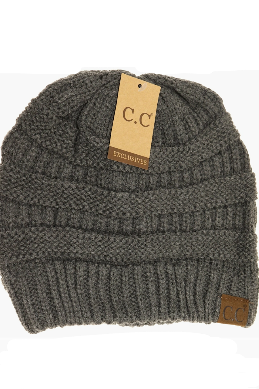 CC Classic Knit Beanie In Several Colors