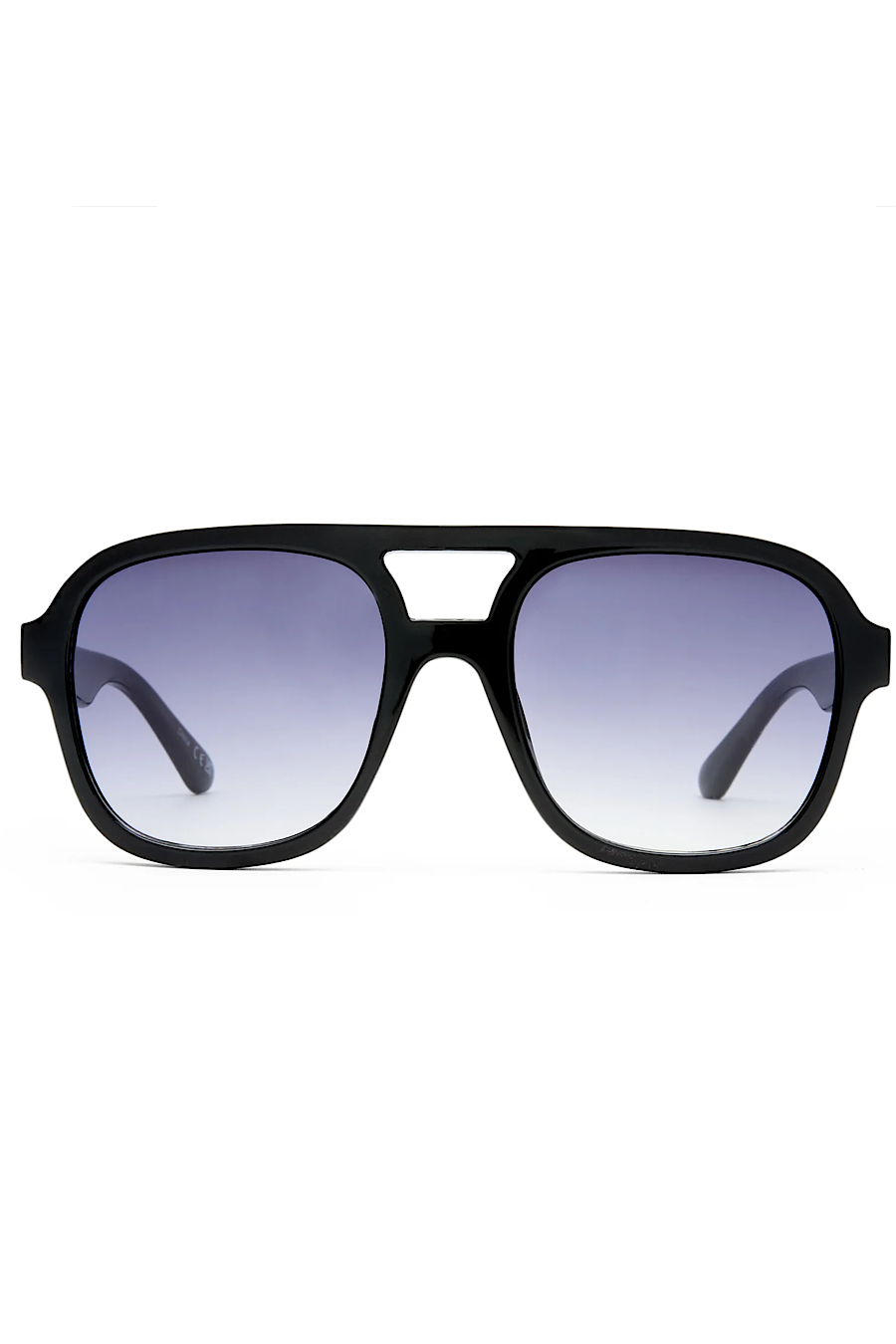 AIRE Whirlpool Sunglasses in Black & Smoke