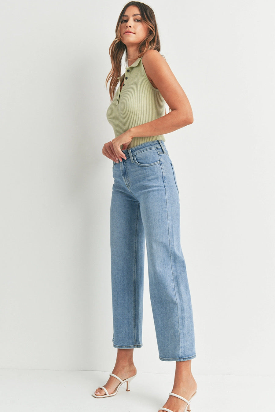 JDB Pierre Classic Wide Leg Jeans