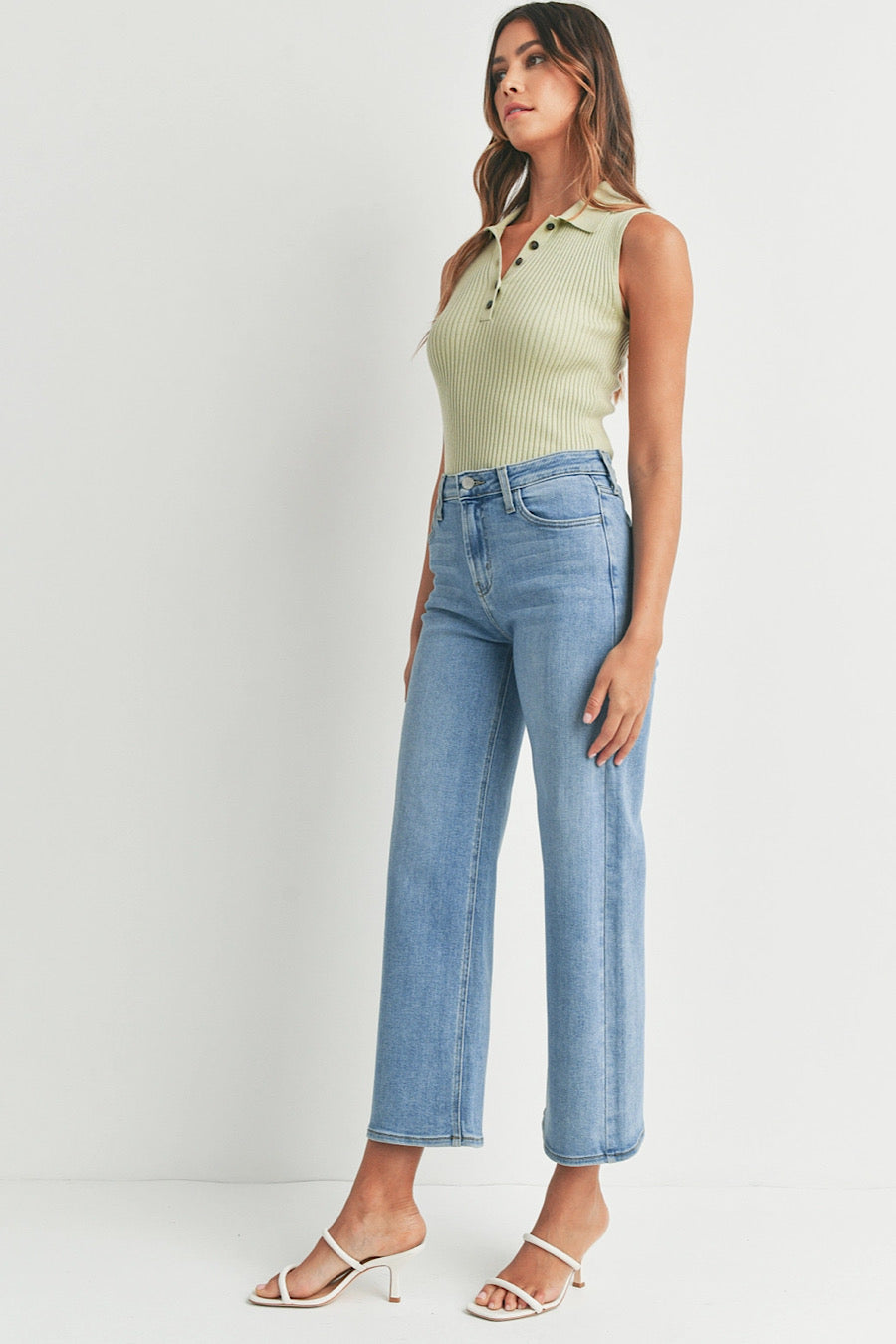 JDB Pierre Classic Wide Leg Jeans