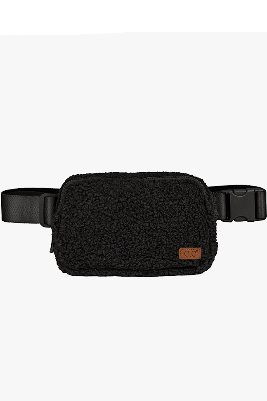 C.C. Sherpa Fannie Pack Belt Bag in Black or Brown