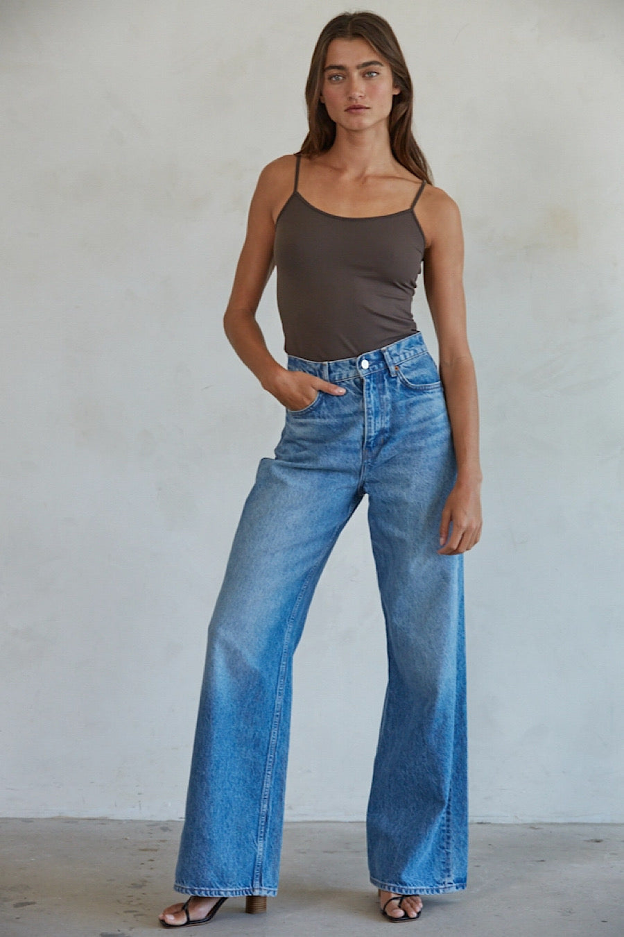 By Together Cami Full Length Tank Top in 5 Colors!
