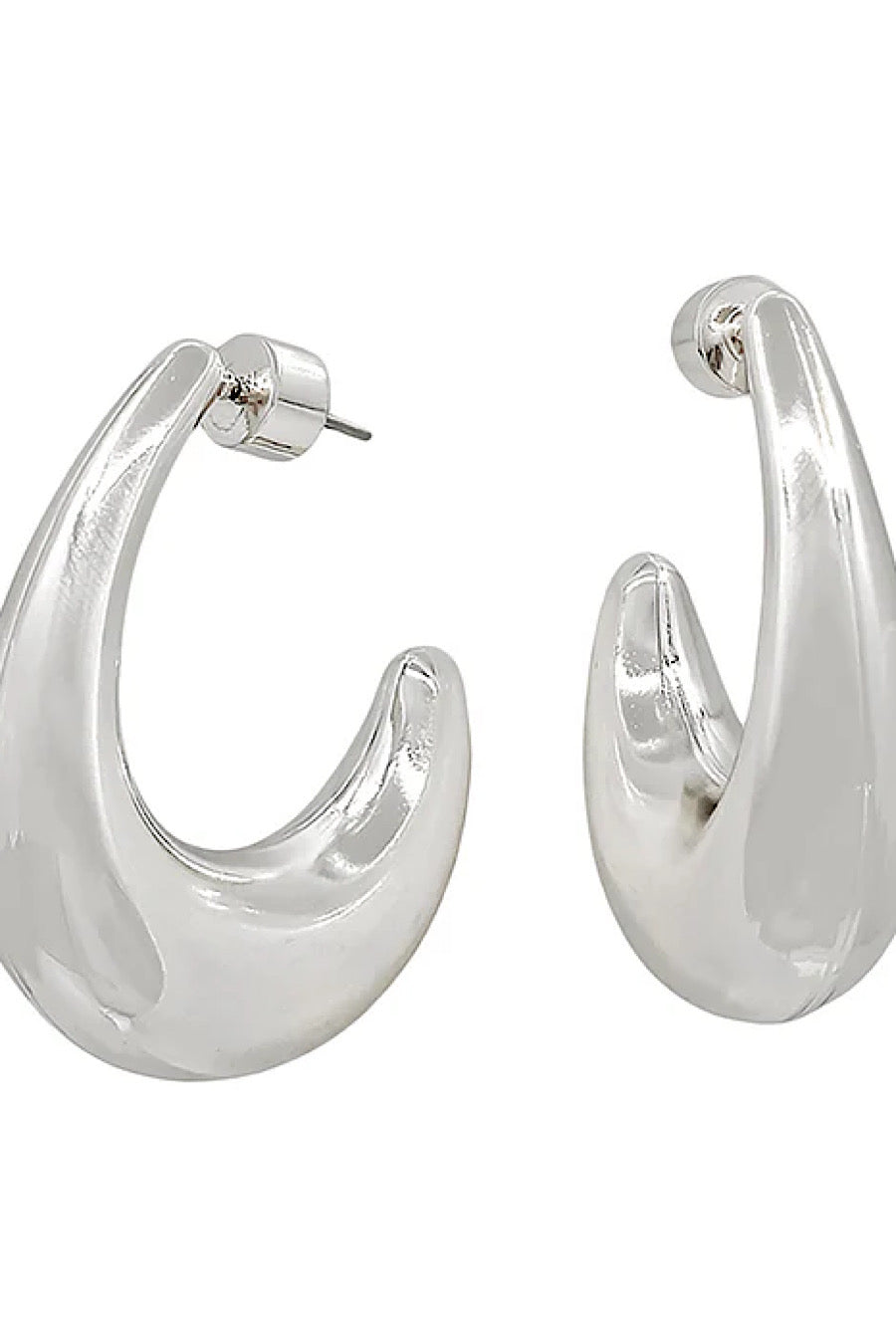 Banks Teardrop Earrings in Gold or Silver