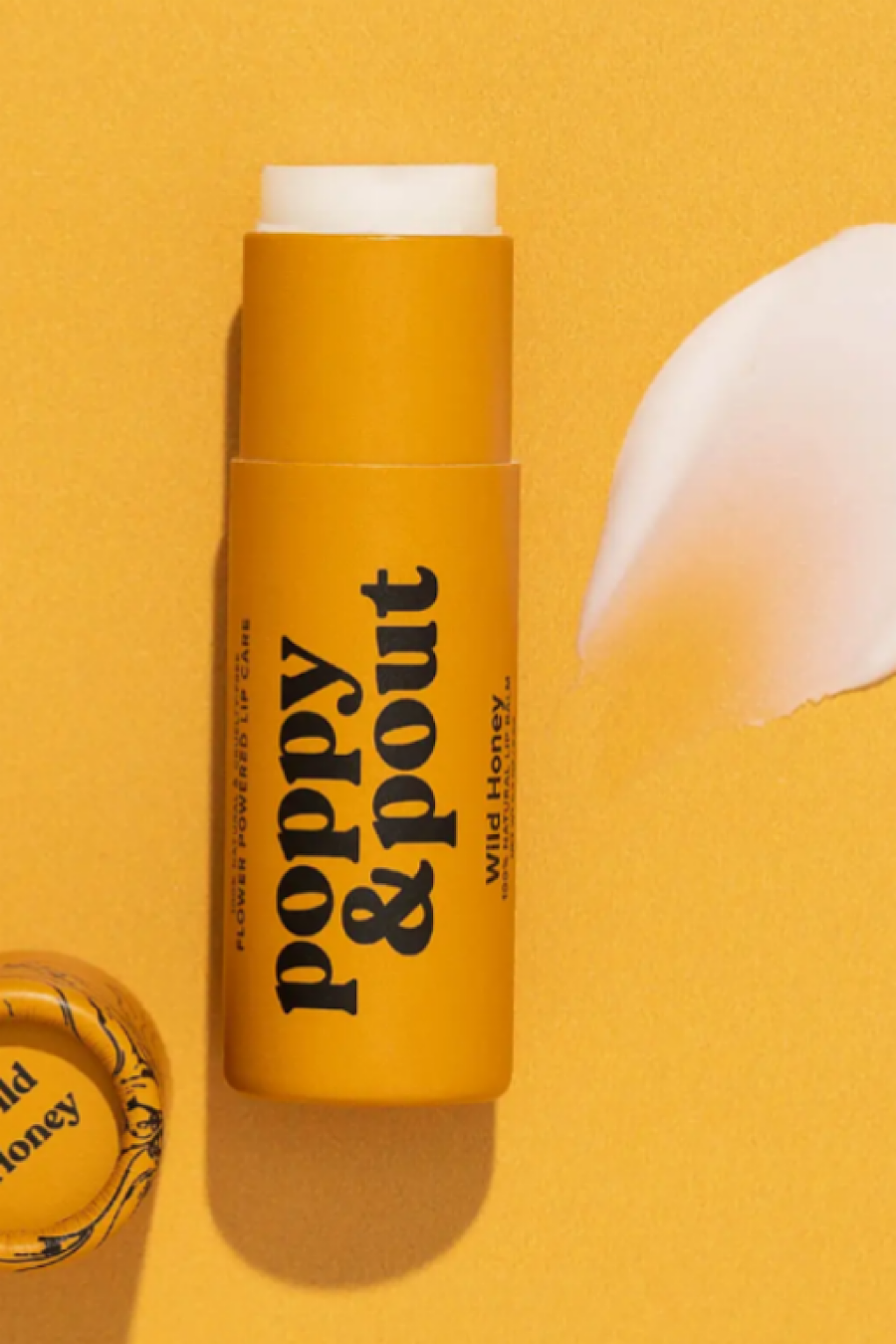 Poppy & Pout Lip Balm in 5 Natural Flavors