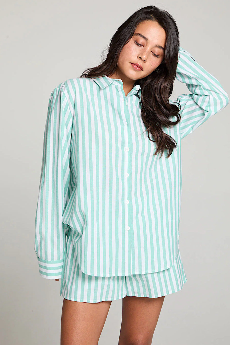 Chaser Brand Paso Aloe Stripe Shirt