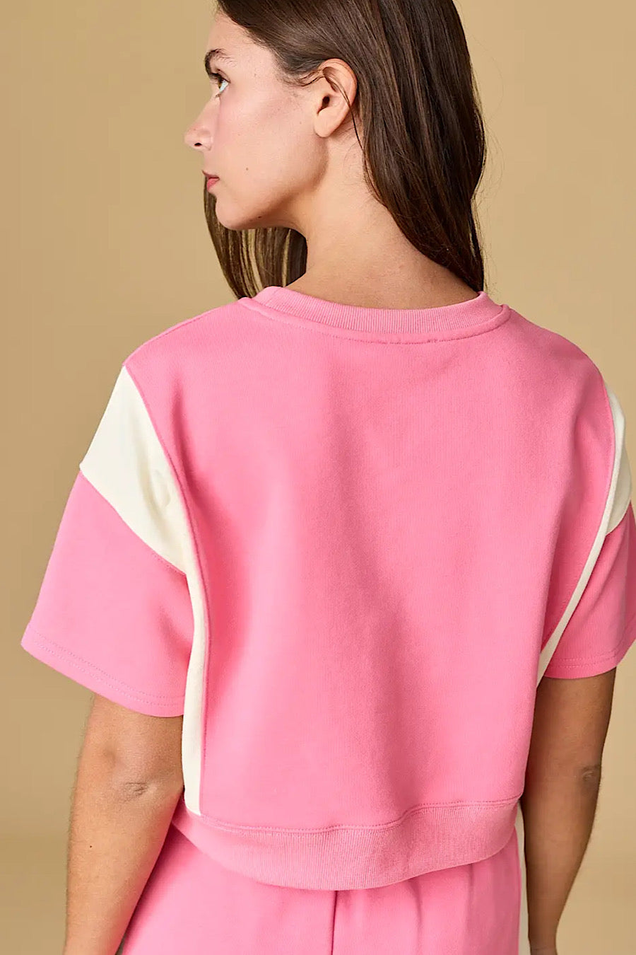 Goal Keeper Retro French Terry Set Pink
