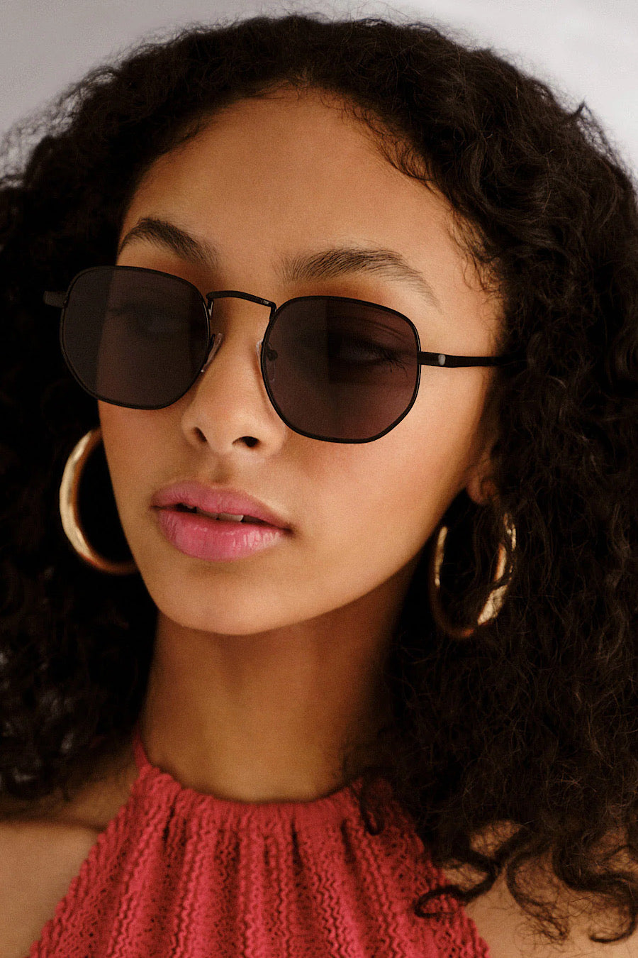 AIRE Sagitta Sunglasses in Matte Black