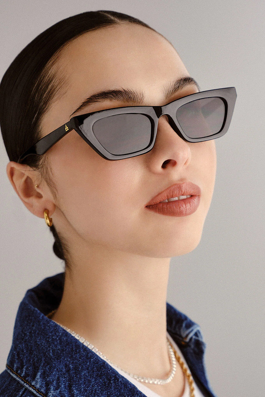 AIRE Polaris Cat Eye Sunglasses Black