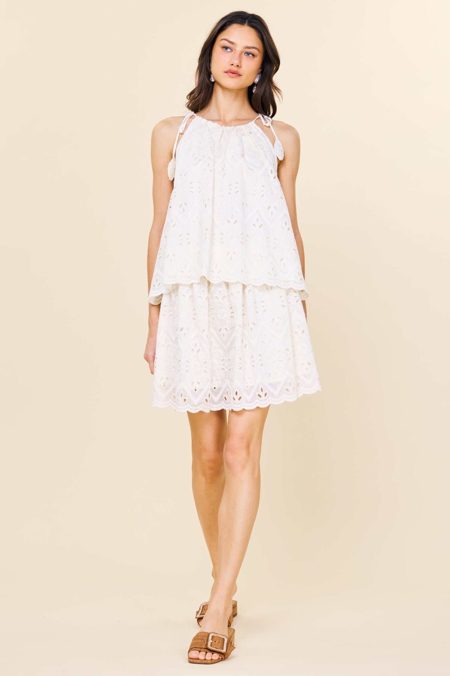 Summer Crush Eyelet Lace Skirt