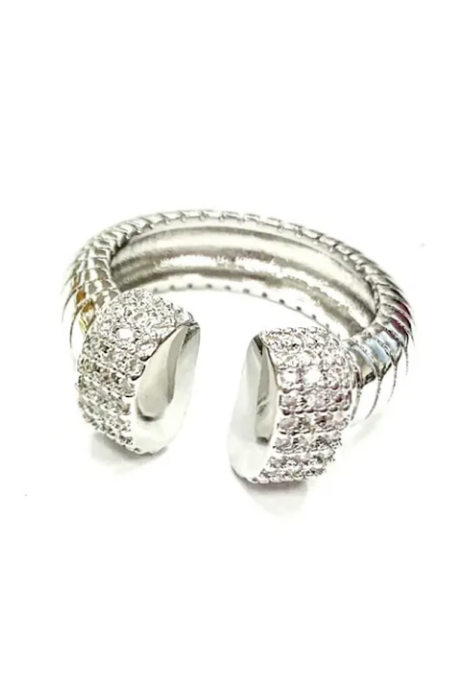 VaVaVoom Cuff Ring Gold or Silver