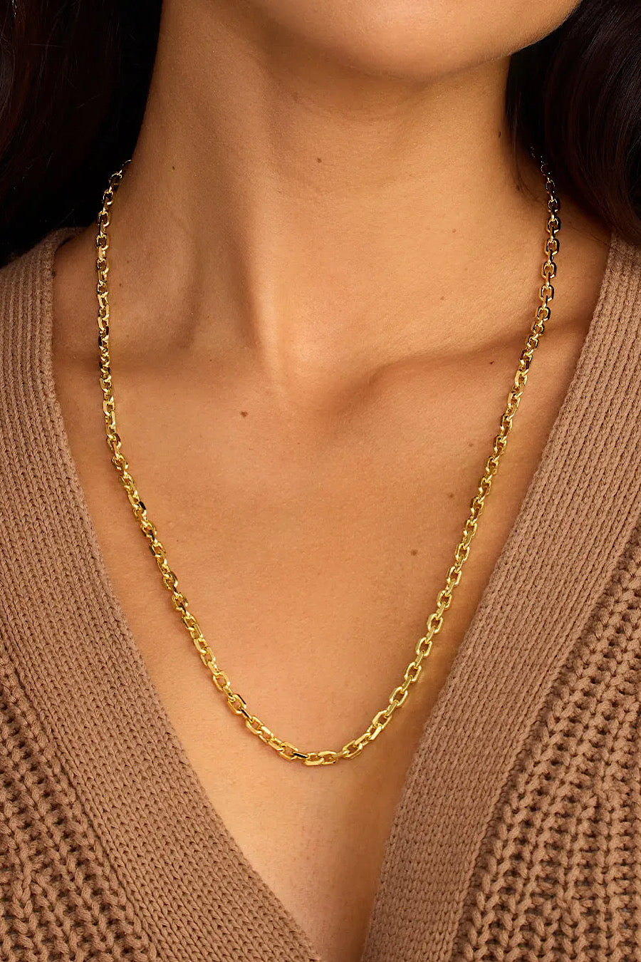 Gorjana Long Asher Necklace Gold