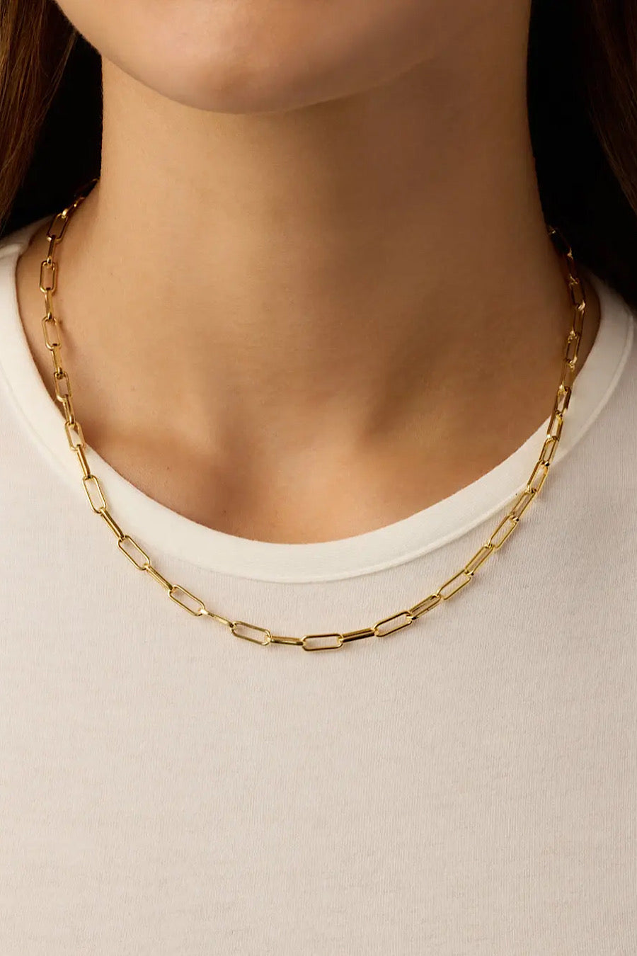 Gorjana Parker Chain Necklace in Gold