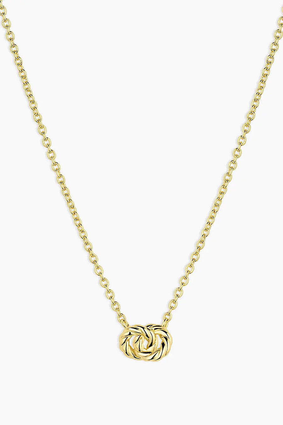 Gorjana Crew Interlocking Necklace Gold