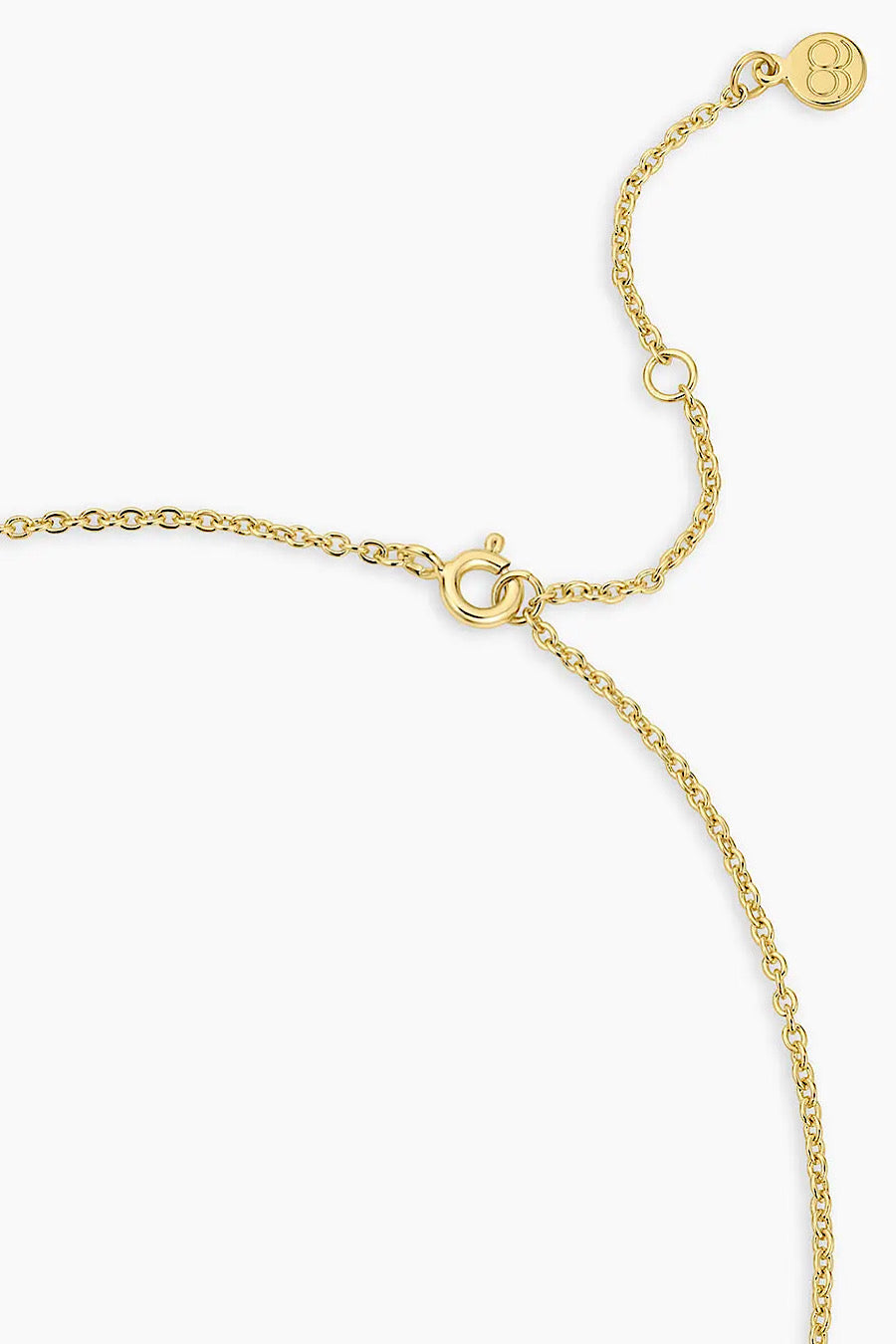 Gorjana Crew Interlocking Necklace Gold