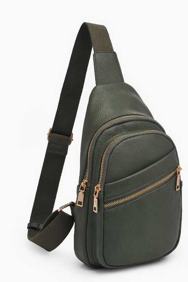 Zephyr Sling BackPack Bag Olive