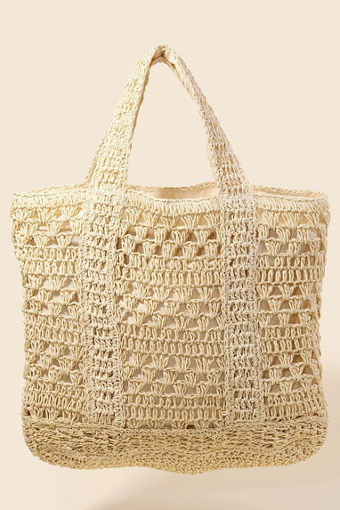 It’s in the Bag Straw Tote Bag