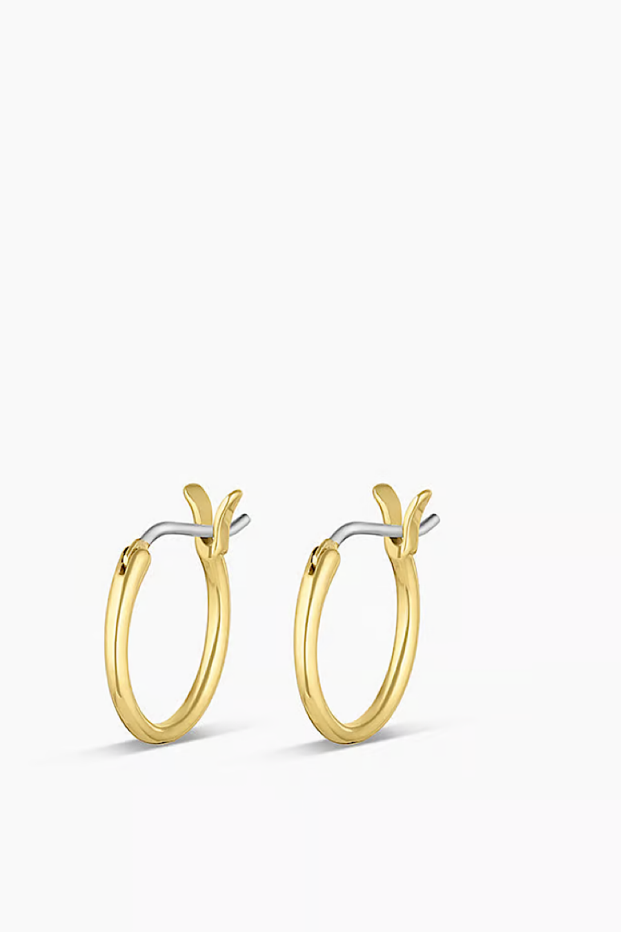 Gorjana Taner Mini Huggie Earrings Gold