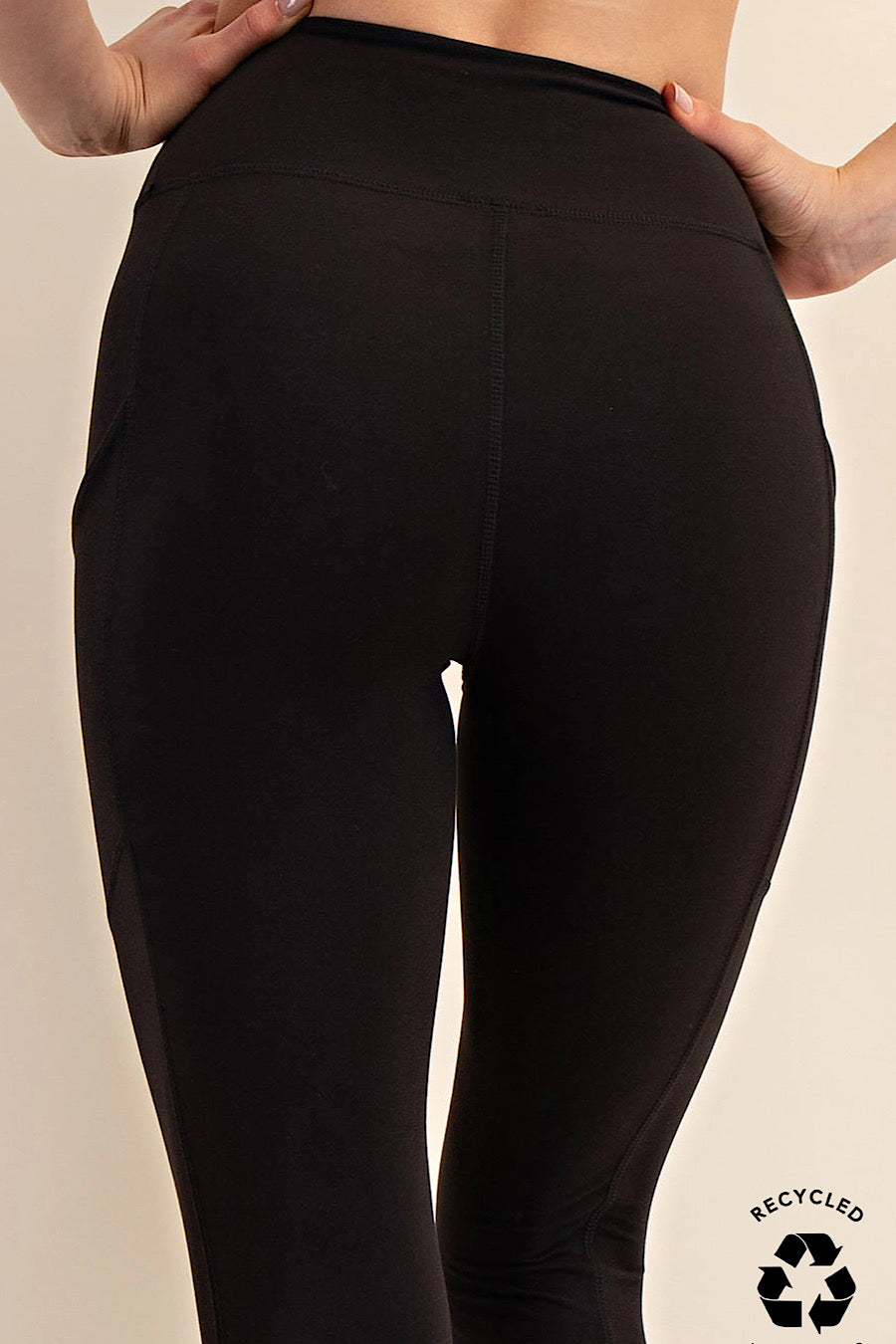 Butter Basic Pocket Leggings in Black
