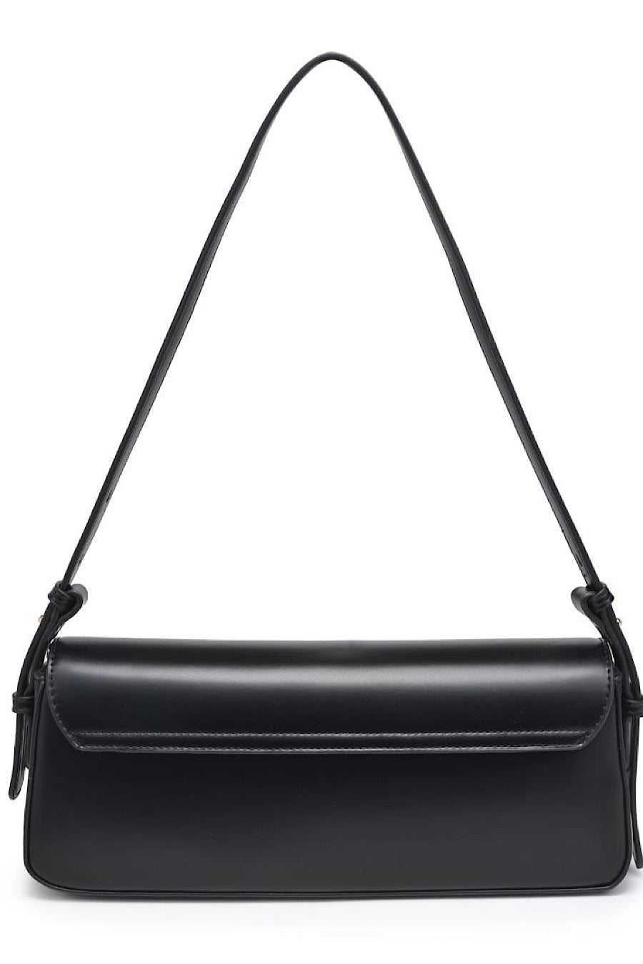 Sorella Shoulder Rectangle Bag Purse in Chocolate & Black