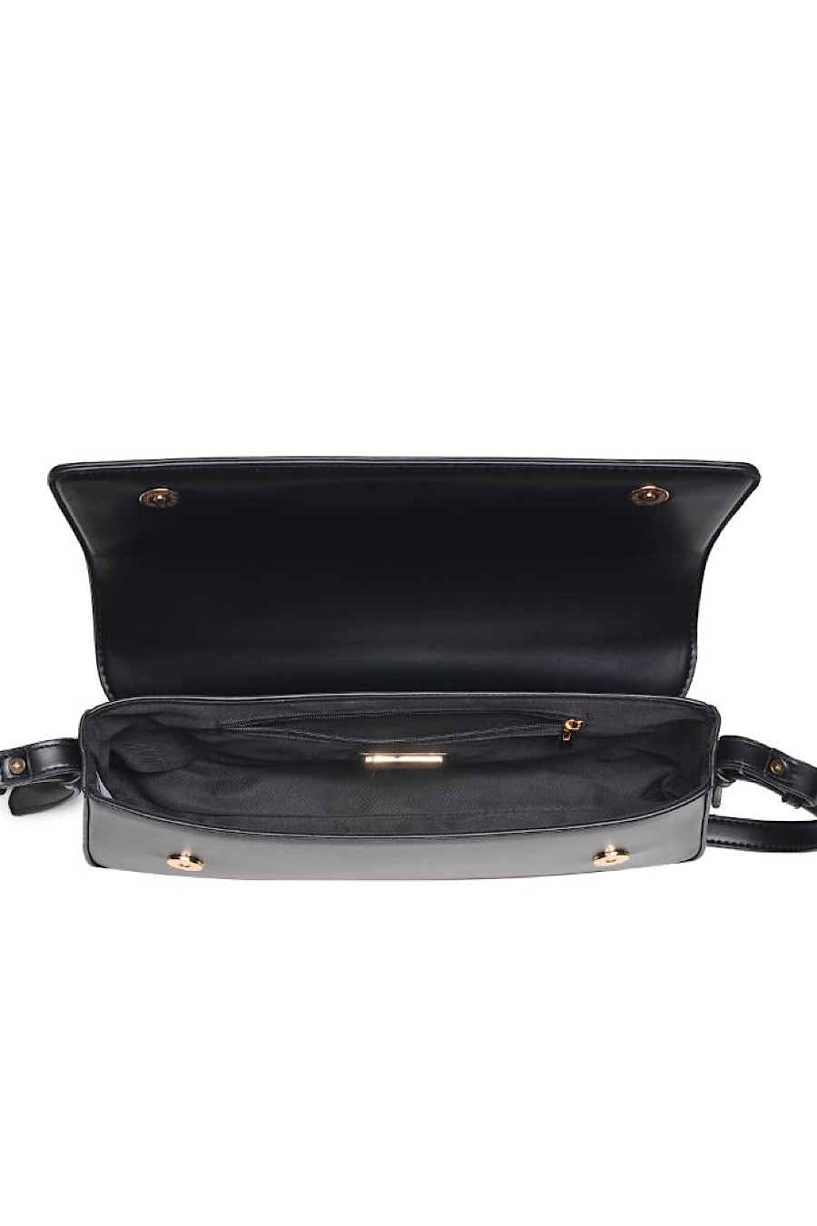 Sorella Shoulder Rectangle Bag Purse in Chocolate & Black