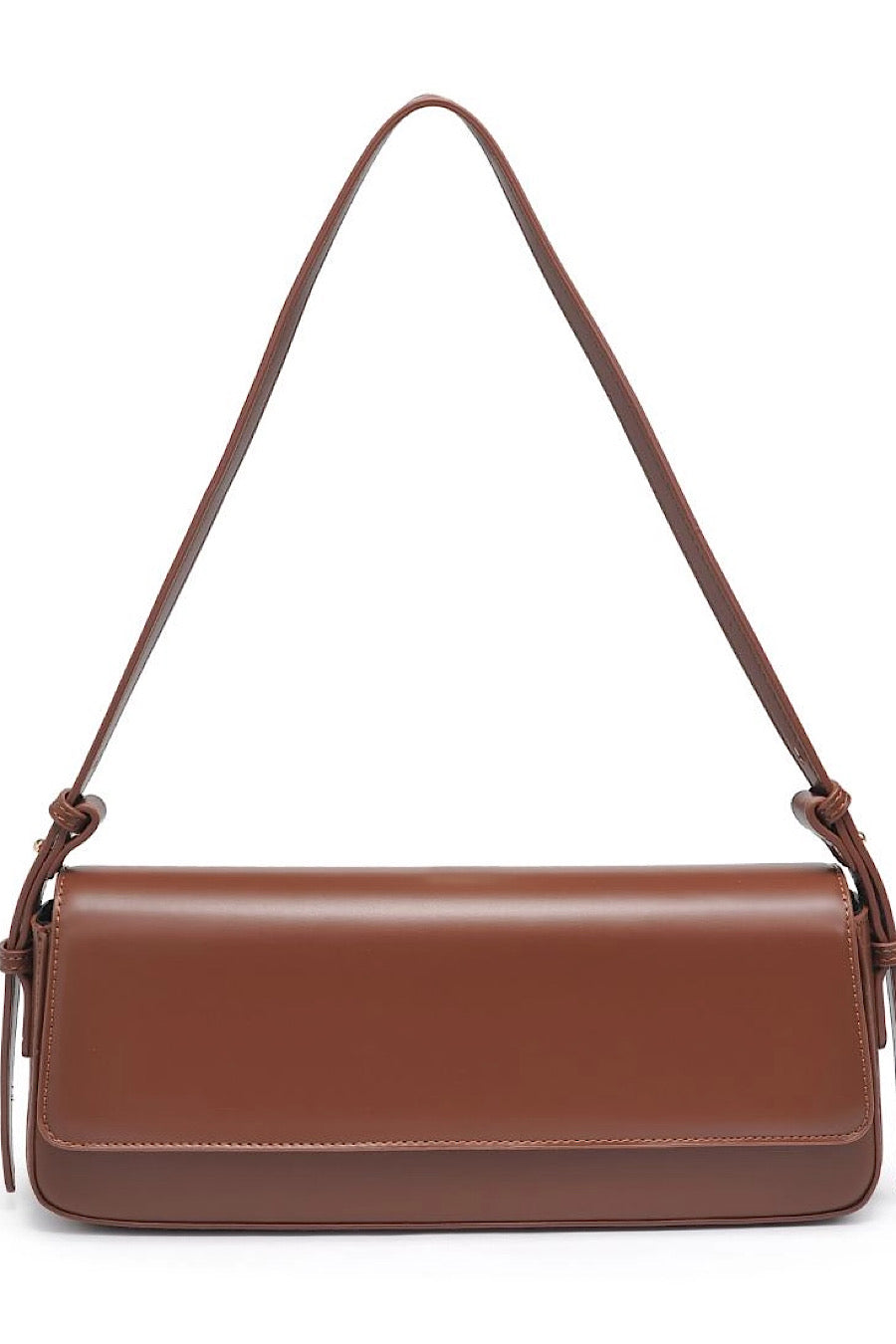 Sorella Shoulder Rectangle Bag Purse in Chocolate & Black