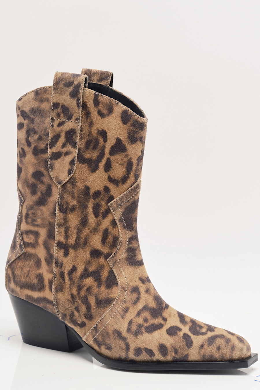 Free People Leopard Cat Nap Cowboy Boots