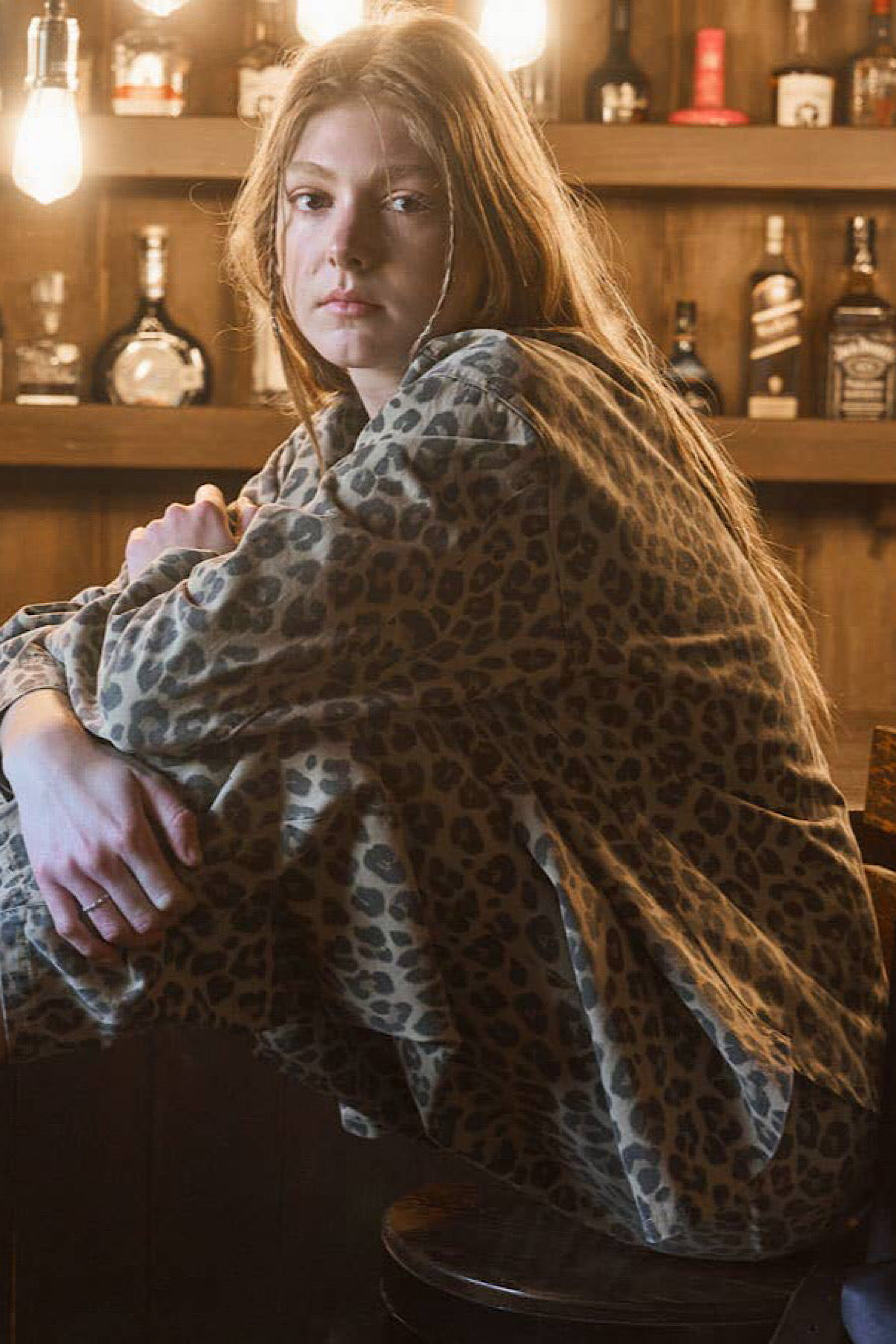 Wild Story Leopard Print Shirt Shacket