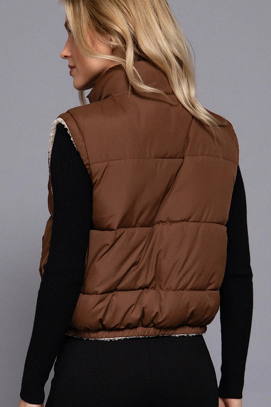 Peaks & Valleys Reversible Puffer Vest