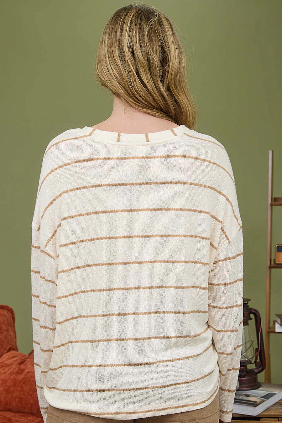 Outside the Lines Long Sleeve Top