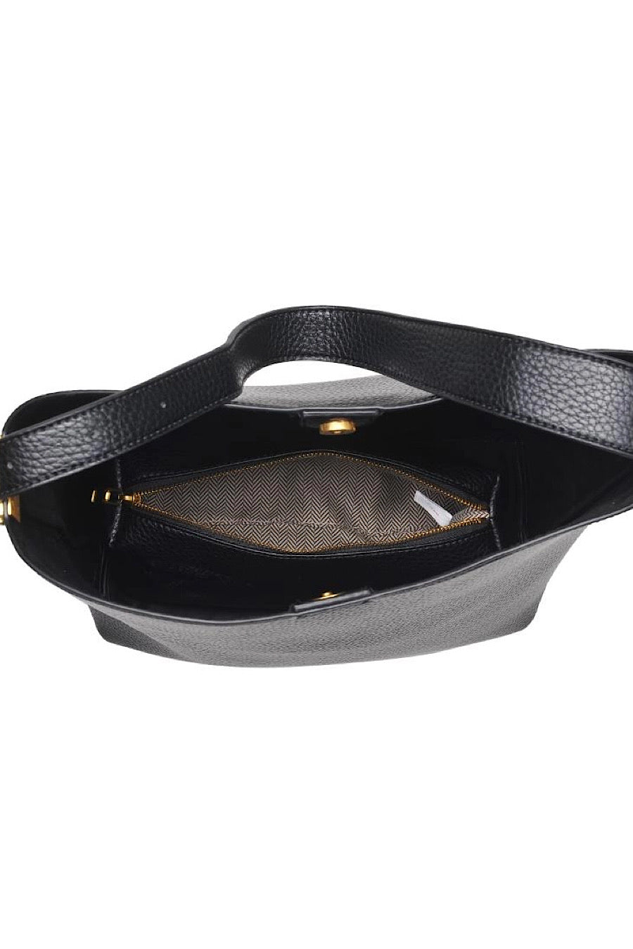 Matty Hobo Bag & Pouch Black