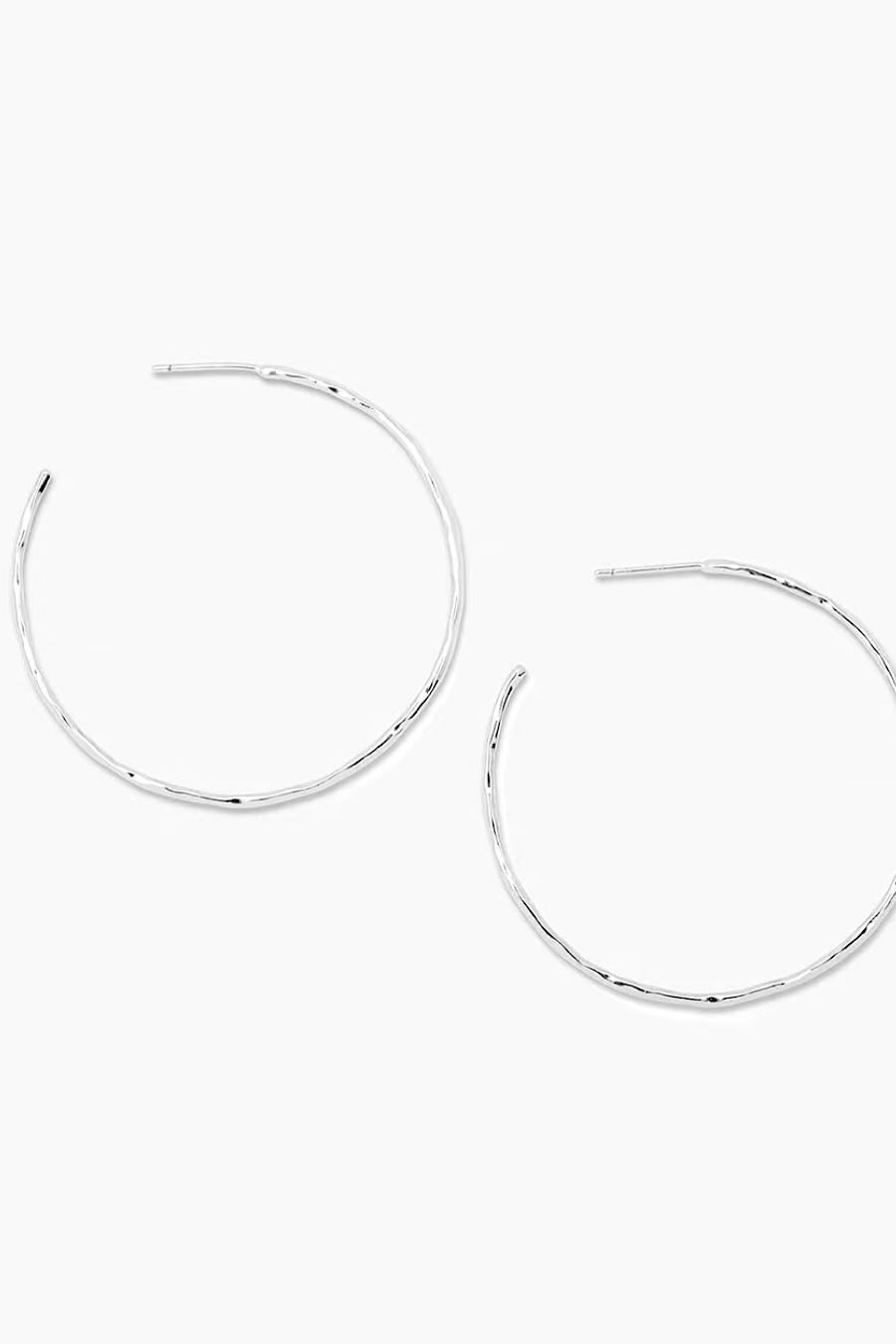 Gorjana Taner Hoop Earrings Silver