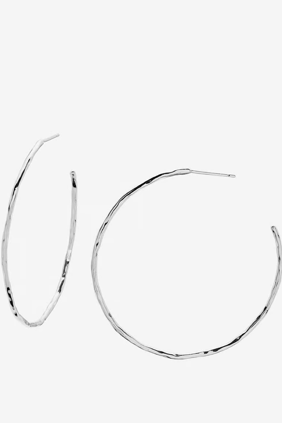 Gorjana Taner Hoop Earrings Silver