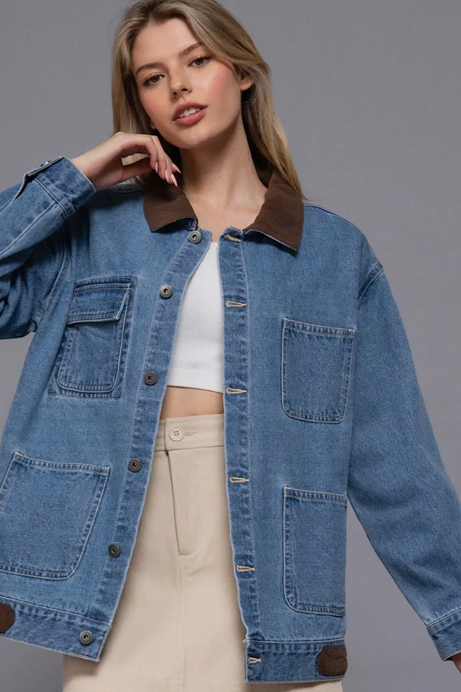 Keep on Truckin’ Denim Barn Jacket