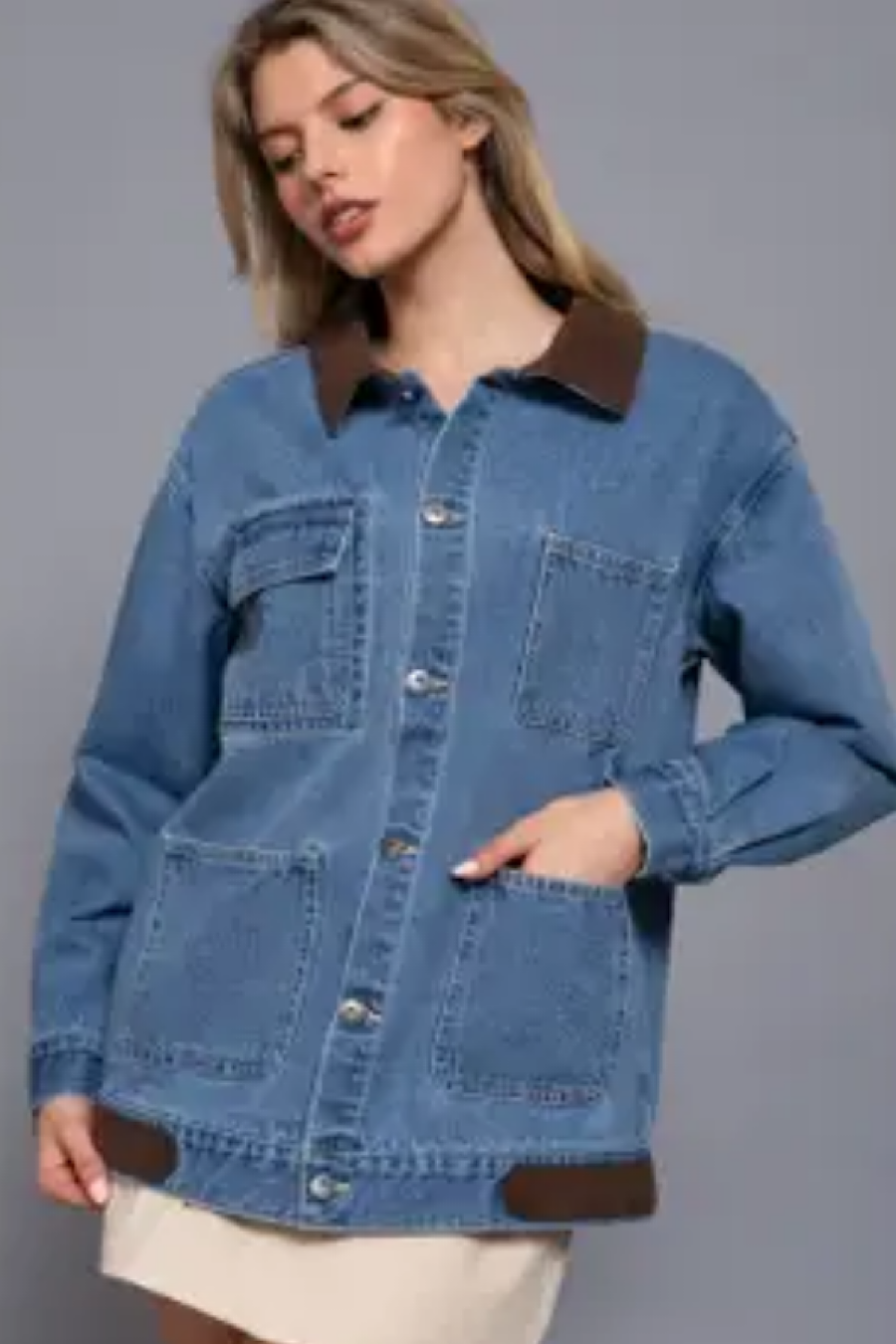 Keep on Truckin’ Denim Barn Jacket
