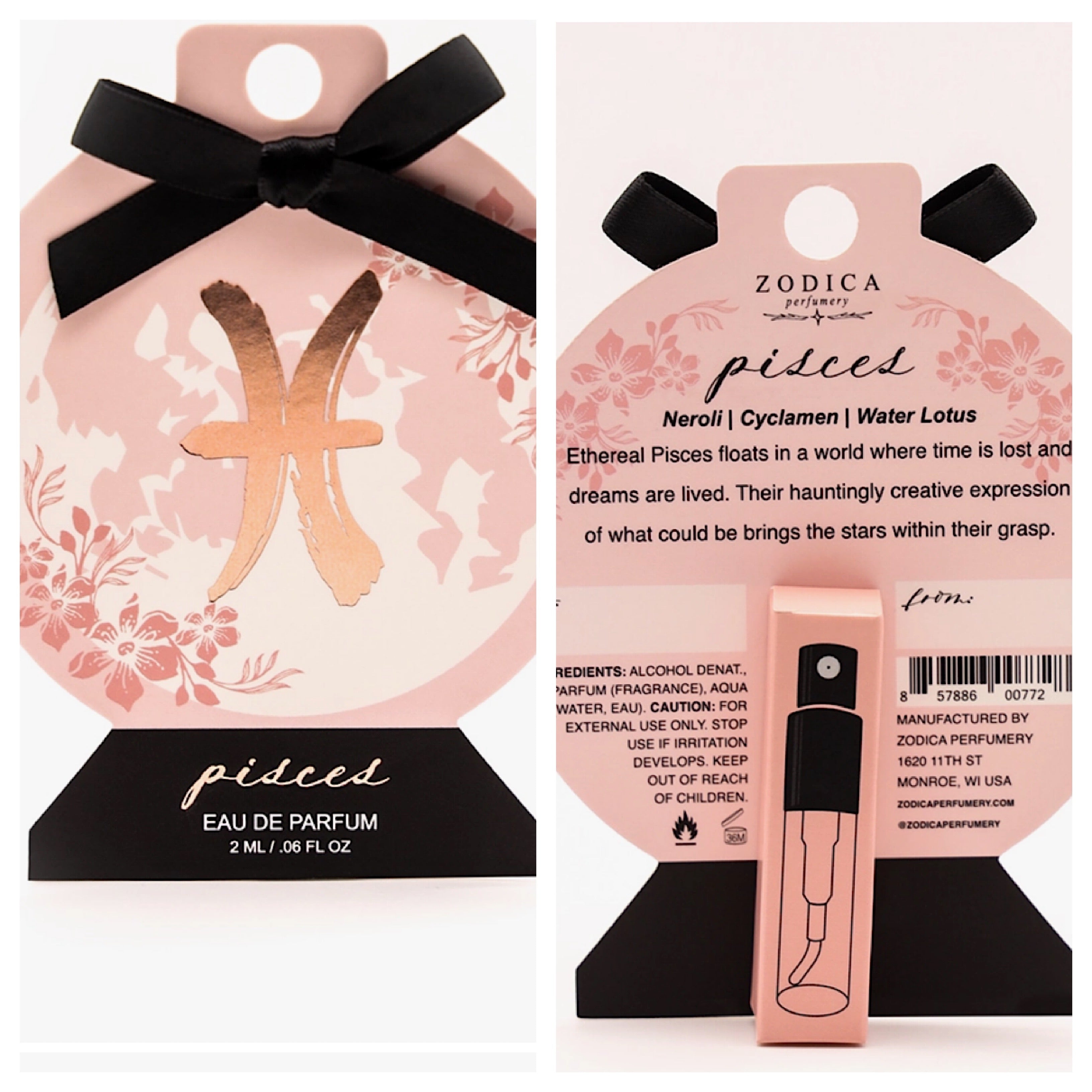 Zodiac Perfume with Card